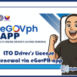LTO driver's license renewal eGovPH app