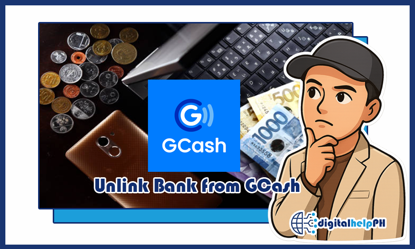 Unlink Bank from GCash