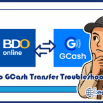 bdo to gcash transfer troubleshooting