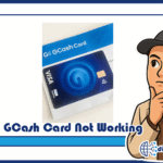 gcash card not working