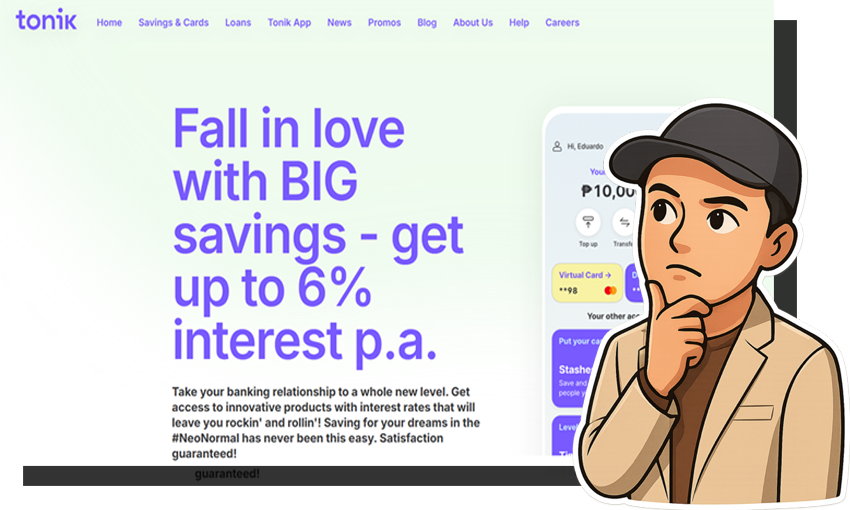 tonik high-yield savings