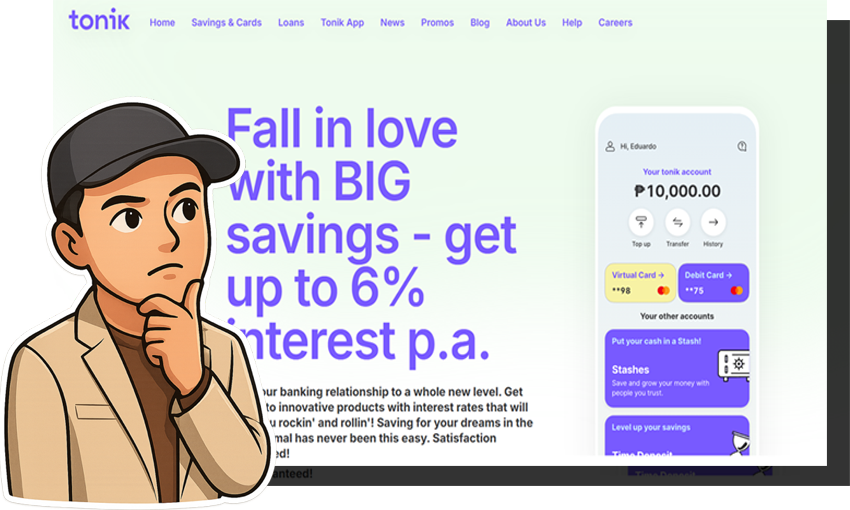 tonik stashes group interest