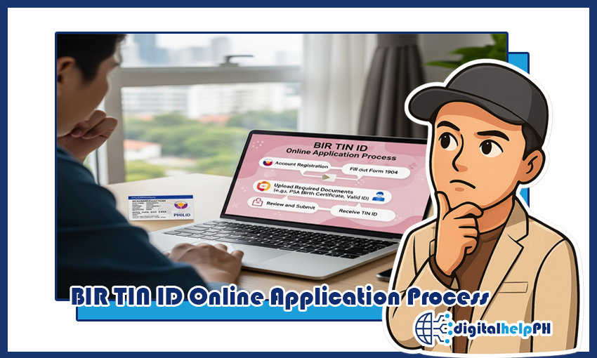 BIR TIN ID Online Application Process