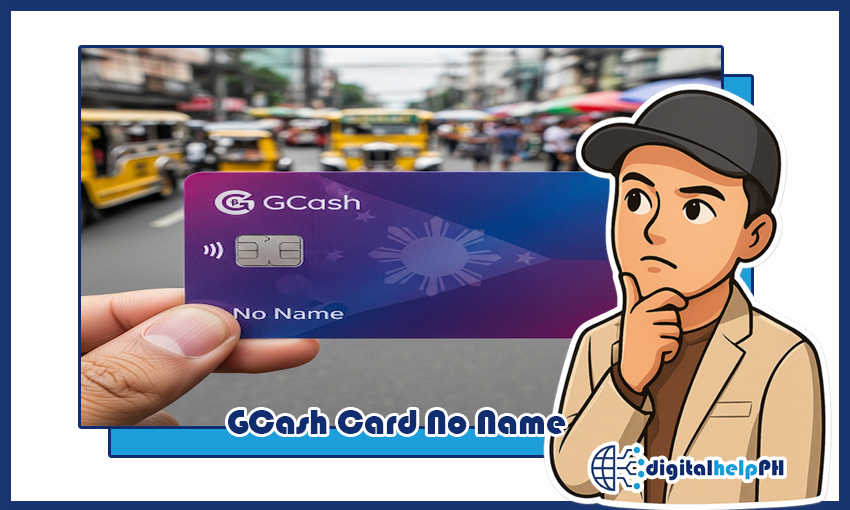 GCash Card No Name