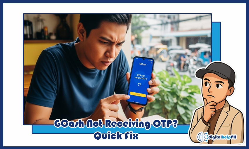 GCash not receiving OTP fix