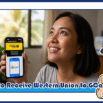 How to receive Western Union to GCash