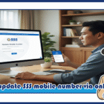 How to update SSS mobile number via online