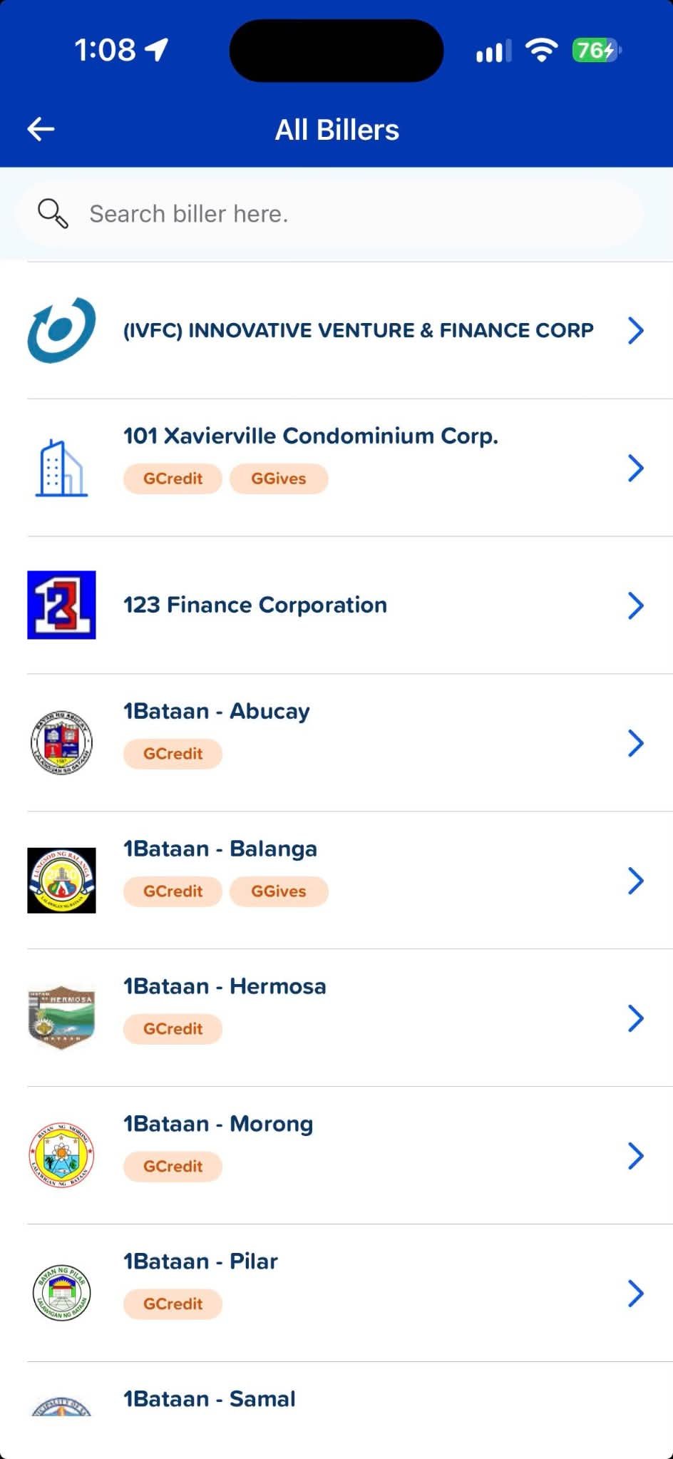 how to pay nbi using gcash - all billers